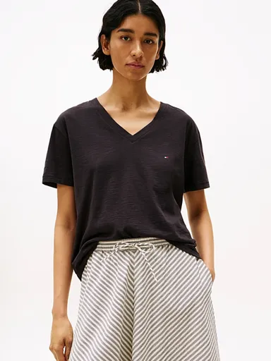 Tommy Hilfiger dásmké basic  triko WW0WW43901 S