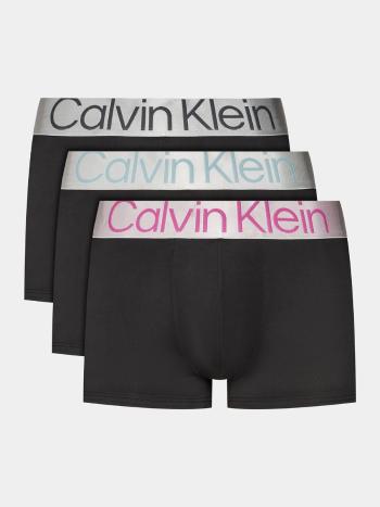 Calvin Klein pánské černé boxerky 3pack - M (MHQ)