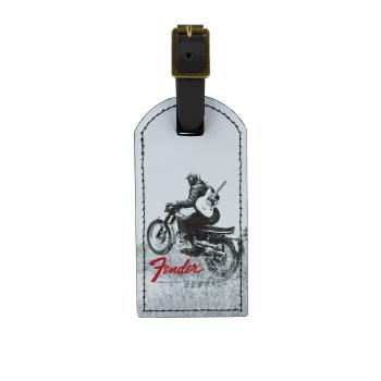 Fender Vintage Luggage Tag Motorcycle