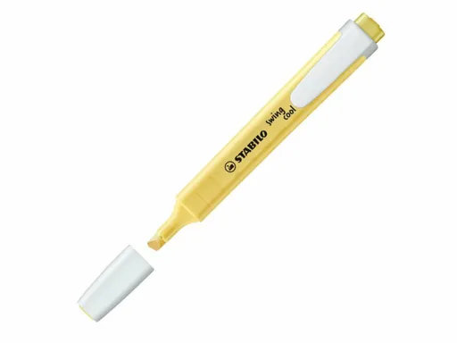 Zvýrazňovač STABILO swing cool žlutý pastelově