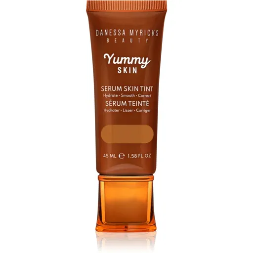 Danessa Myricks Beauty Yummy Skin Serum Skin Tint hydratační make-up s vyhlazujícím účinkem odstín 11 - Tan to Dark Skin with Neutral Olive Undertones