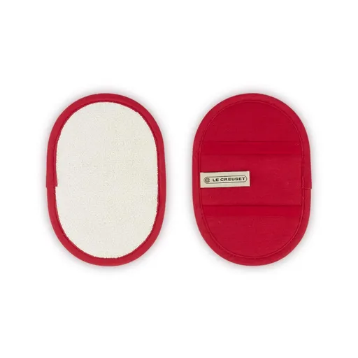 Chňapka na hrnec 17,5 x 12 cm, sada 2 ks, CERISE, bavlna, Le Creuset