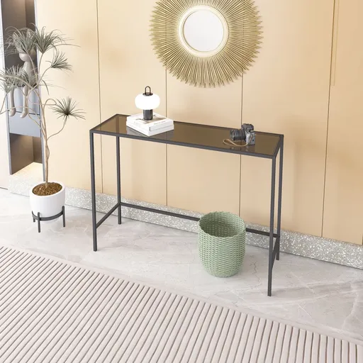 Příborník Canvas - Black, Fume