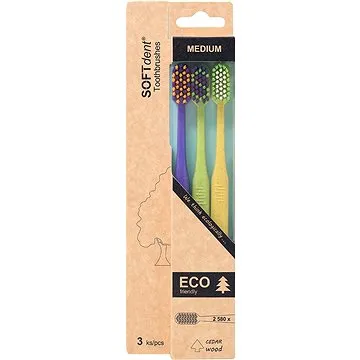 SOFTdent Eco Medium, 3 ks (8594027314643)