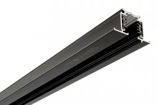 Light Impressions Deko-Light 3-fázový kolejnicový systém - D Line DALI vestavná lišta s křídly 3m, černá 710511