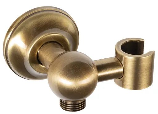 SAPHO ANTEA držák sprchy s vyústěním, bronz 981R6