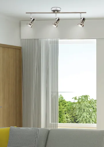 Nástěnná lampa 3X50W GU10 chrom ARKON