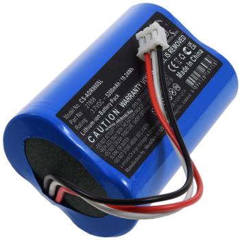 Helyettesítő DAB+, DAB digitális rádio akku Albrecht DR 860, DR 855