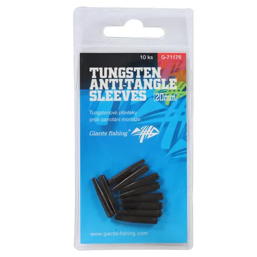 Giants Fishing Převleky proti zamotání Tungsten Anti-Tangle Sleeves 20mm 10ks,Giants Fishing Převleky proti zamotání Tungsten Anti-Tangle Sleeves 20mm