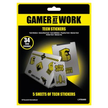 Technické samolepky Gamer