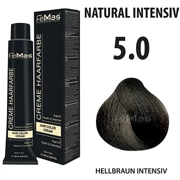 Femmas Barva na vlasy Intenzivní světle hnědá 5.0 (4260450260126)