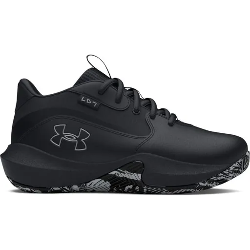 Under Armour UA PS LOCKDOWN 7 Dětská obuv na basketbal, černá, velikost 31
