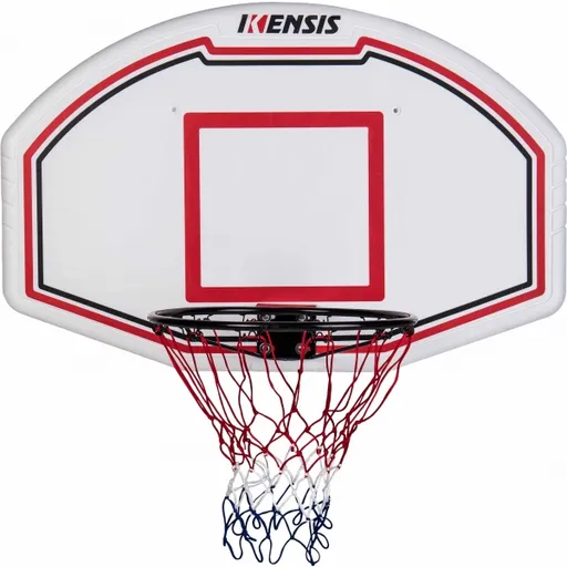Kensis BACKBOARD COMBO SET 44" Basketbalový set, červená, velikost