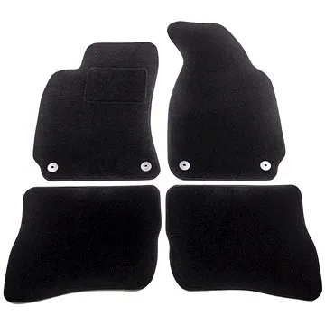 ACI textilní koberce pro VW PASSAT 96-00  černé (pro kulaté příchytky) sada 4 ks (5836X62)