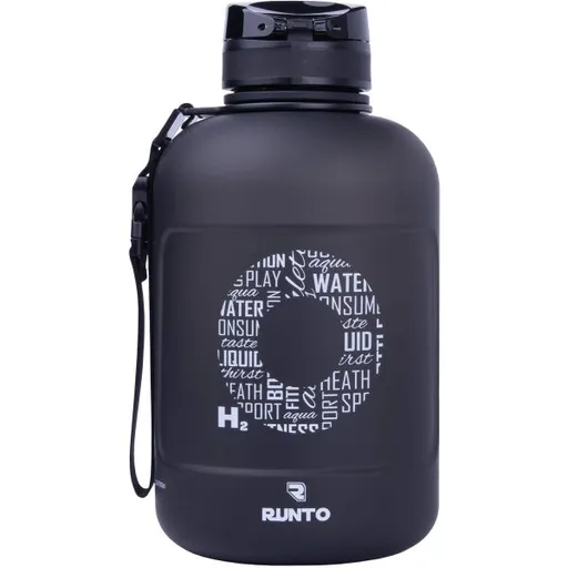 Runto BARREL 2300 ML Sportovní lahev, černá, velikost 2,3 L