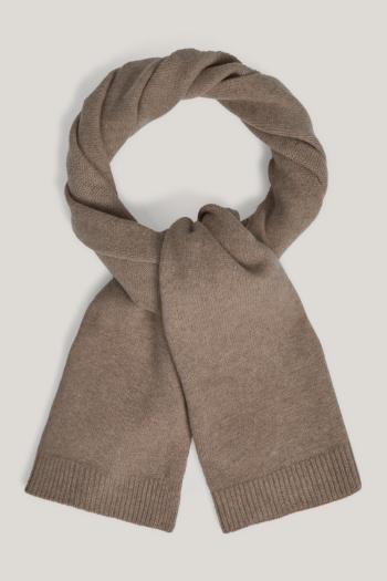 ŠÁLA GANT WOOL KNITTED SCARF DRY SAND