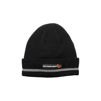 Savage Gear Zimní čepice Reflex Beanie One Size Black/Reflex