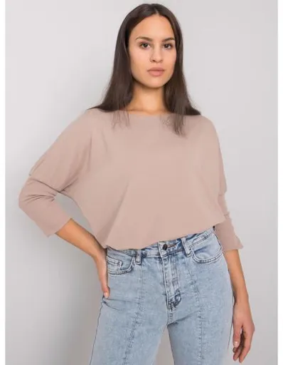 Dámská halenka HASSINA tmavě béžová