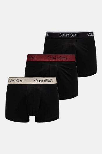 Boxerky Calvin Klein Underwear 3-pack pánské, černá barva, 000NB2569A