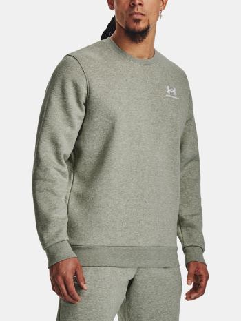 Under Armour UA Essential Fleece Crew Mikina Šedá