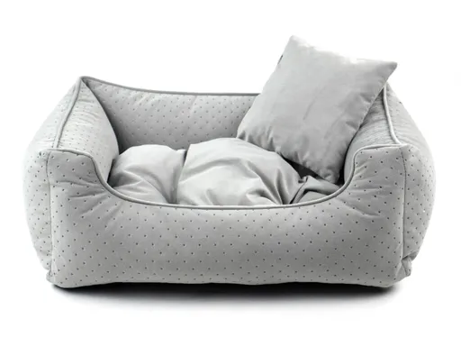 Vsepropejska Snug elegantní pelech pro psa Barva: Světle-šedá, Rozměr (cm): 55 x 45