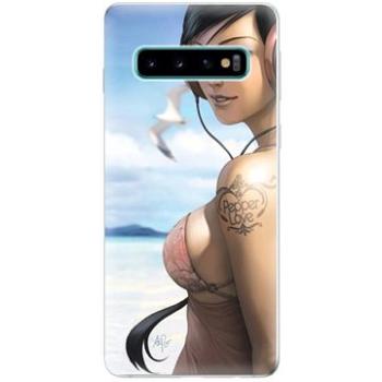 iSaprio Girl 02 pro Samsung Galaxy S10 (gir02-TPU-gS10)