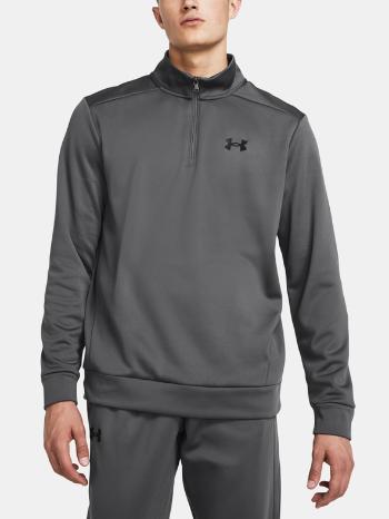 Under Armour UA Armour Fleece 1/4 Zip Mikina Šedá