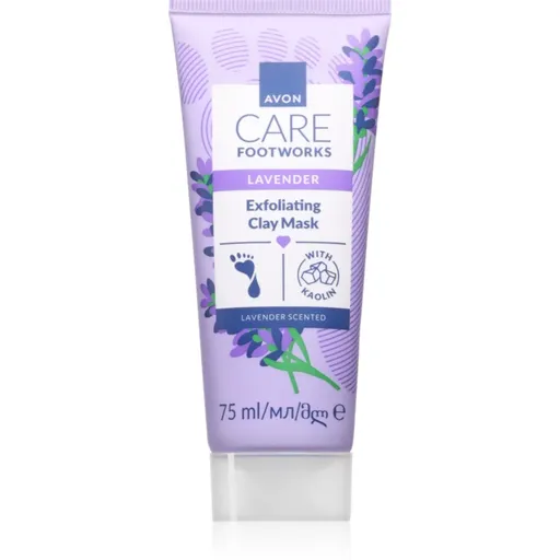 Avon Care Footworks exfoliační maska na chodidla 75 ml