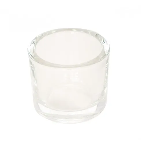 Chaks Svietnik na čajovú sviečku - Priehľadný 6,5 x 5,7 cm