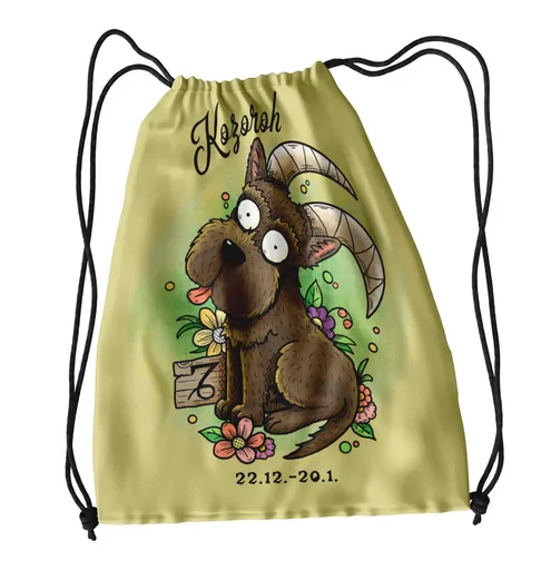 Vak na záda Psí znamení – kozoroh