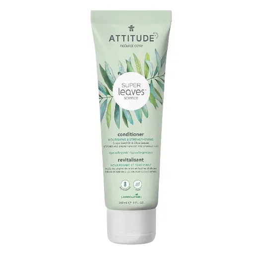 Attitude Přírodní vyživující kondicionér pro suché a poškozené vlasy Super Leaves (Nourishing & Strengthening Conditioner) 240 ml
