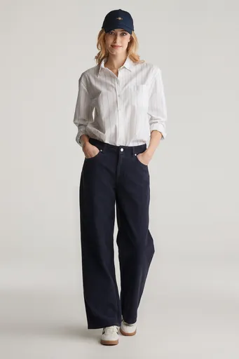 DŽÍNY GANT REL CORDUROY JEANS EVENING BLUE