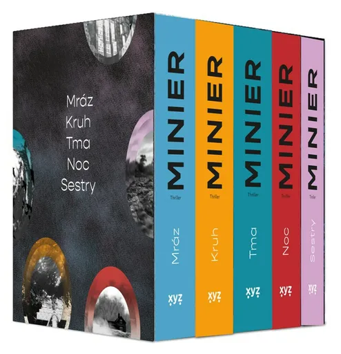 5 x Bernard Minier - box Mráz, Kruh, Tma, Noc, Sestry - Bernard Minier