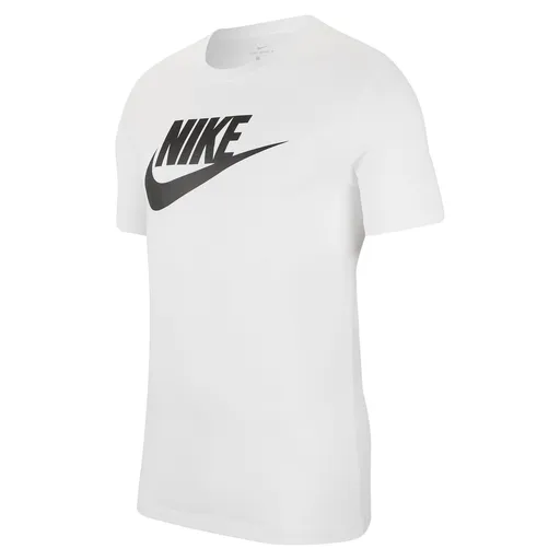 Nike Sportswear Mens T-Shirt XL WHITE/BLACK