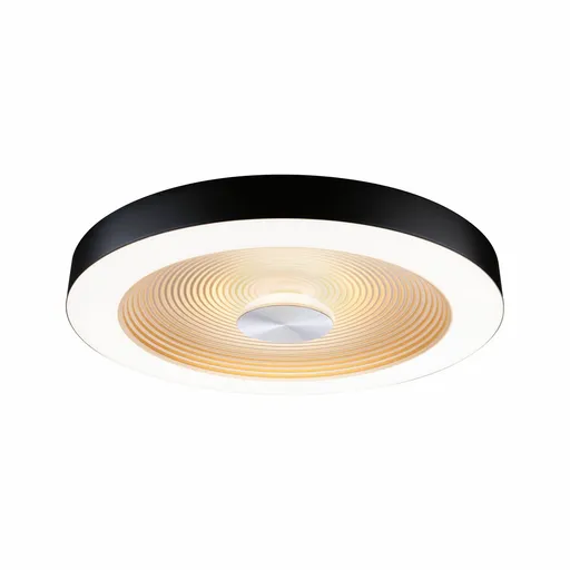 PAULMANN LED stropní svítidlo Volea IP44 3000K / 230V 4 / 18,5W stmívatelné černá/zlatá