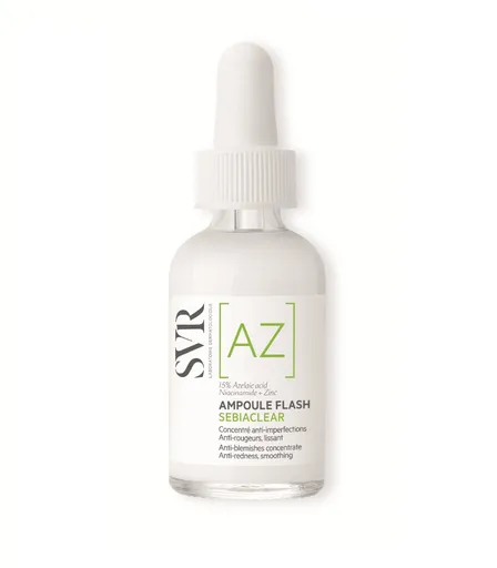 SVR Sebiaclear Ampoule Flash koncentrát proti nedokonalostem a zarudnutí 30 ml