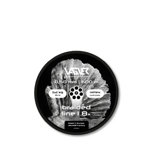 Vagner Šňůra Braided Line Reflex Multicolor - 0,50mm  600m,Vagner Šňůra Braided Line Reflex Multicolor - 0,50mm  600m