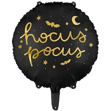 Foliový balónek hocus pocus - černý - halloween - čarodějnice - 45 cm (5904555006065)