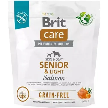 Brit Care Dog Grain-free s lososem Senior