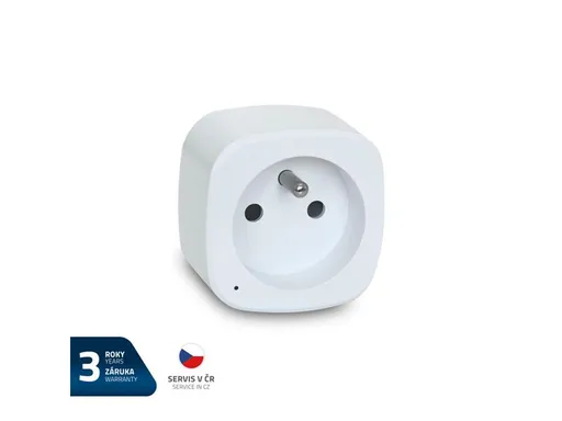 Chytrá WiFi zásuvka GETI GSS01 s měřením spotřeby