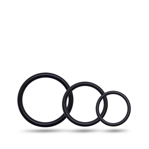 Man Dreams Sada Erekčních kroužků  - Trio 3ks black