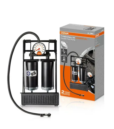 OSRAM TYREinflate 20 ESSENTIAL nožní pumpa Dual 1ks OFP20ESN