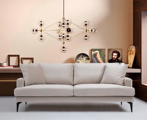 Trojmístná pohovka Papira 3 Seater - Beige