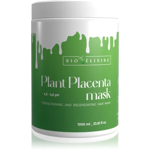 Bioélixire Plant Placenta Mask regenerační maska pro posílení vlasů 1000 ml