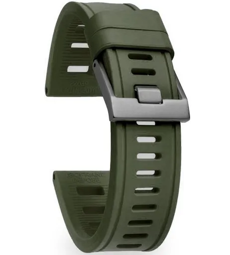 Řemínek ISOfrane® - NATO zelený - 20 mm - RS DLC (černá spona)