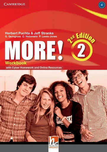 More! 2 2nd Edition Workbook with Cyber Homework and Online Resources - Herbert Puchta