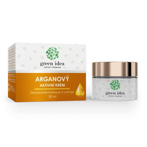 Arganový aktivní krém 50 ml - Green idea