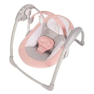 Bo Jungle Houpačka B-Dolphy Grey/Pink (1703737006404)