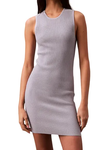 Calvin Klein dámské lila šaty LV047B319G M