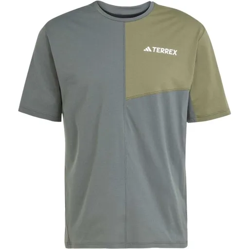 adidas TERREX MULTI TEE Pánské sportovní triko, šedá, velikost